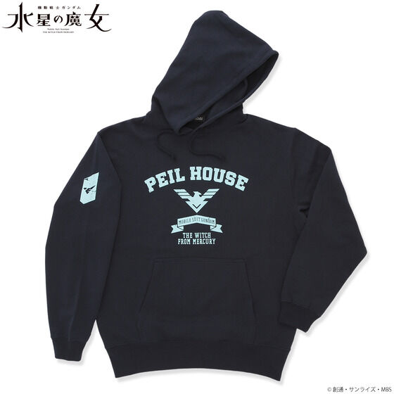 Mobile Suit Gundam the Witch from Mercury House Emblem Hoodie