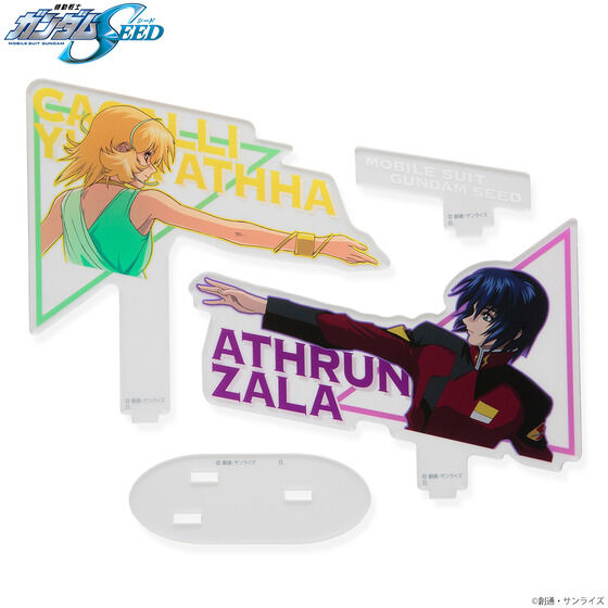 Mobile Suit Gundam SEED Acrylic Standee Athrun & Cagalli