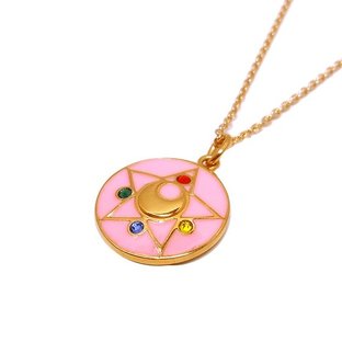 Sailor moon R Crystal brooch design Silver925 pendant(Color) [Jun 2014 Delivery]