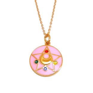 Sailor moon R Crystal brooch design Silver925 pendant(Color) [Jul 2014 Delivery]