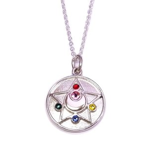 Sailor moon R Crystal brooch design Silver925 pendant [Oct 2014 Delivery]