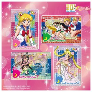 CARDDASS 30TH ANNIVERSARY BEST SELECTION SET SAILOR MOON CARDDASS Ver.