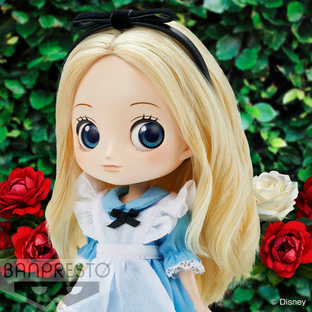 Bandai Banpresto Qposket Stories Alice in Wonderland Alice Version B Figure