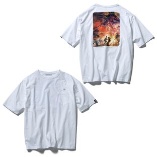 STRICT-G "HATHAWAY'S FLASH" BIG T-SHIRT WITH POCKET CONCEPT VISUAL
