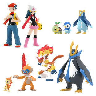 POKEMON SCALE WORLD SINNOH REGION SET W/O GUM