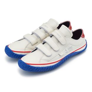 STRICT-G SPINGLE MOVE HOOK-AND-LOOP FANTENERS LEATHER SNEAKER RX-78-2