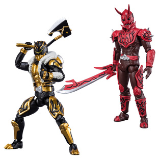 SHODO-X KAMEN RIDER DEN-O MOMOTAROS & KINTAROS SET  W/O GUM