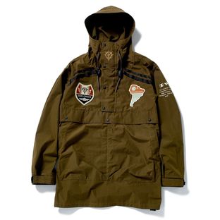 STRICT-G NANGA "MOBILE SUIT GUNDAM" TAKIBI ANORAK JACKET ZEON OLIVE