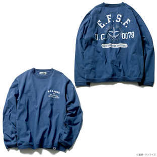 <優惠價> STRICT-G.FAB "MOBILE SUIT GUNDAM" LONG SLEEVE T-SHIRT E.F.S.F. [2023年2月發送]