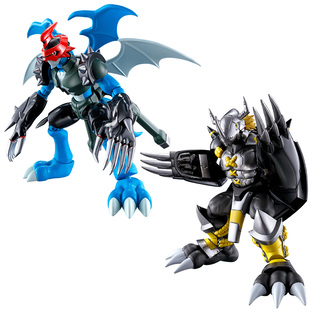 SHODO DIGIMON PAILDRAMON & BLACK WARGREYMON W/O GUM