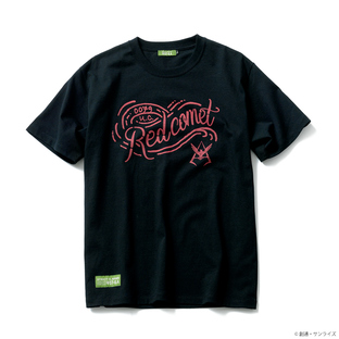 STRICT-G.ARMS "MOBILE SUIT GUNDAM" T-SHIRT RED COMET