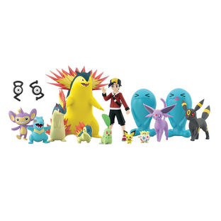 POKÉMON SCALE WORLD JOHTO REGION SET W/O GUM