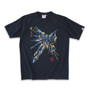 STRICT-G JAPAN Mobile Suit Gundam SEED FREEDOM T-shirt STTS-909 Rising Freedom Gundam