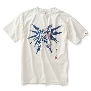 ZGMF-X10A T-shirt—Mobile Suit Gundam SEED/STRICT-G JAPAN Collaboration
