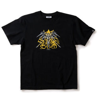 STRICT-G Mobile Suit Gundam SEED FREEDOM T-shirt Black Knight Squad Cal-re.A