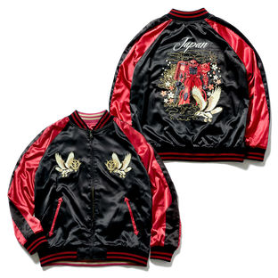 STRICT-G Mobile Suit Gundam CHAR'S ZAKU II JAPAN PATTERN Souvenir Jacket