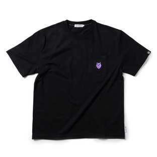 STRICT-G BASIC Mobile Suit Gundam GQuuuuuuX Pocket T-shirt POMERANIAN LOGO BLACK