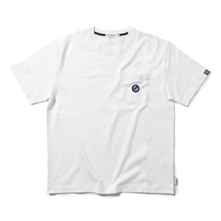 STRICT-G BASIC Mobile Suit Gundam GQuuuuuuX Pocket T-shirt POMERANIAN LOGO WHITE