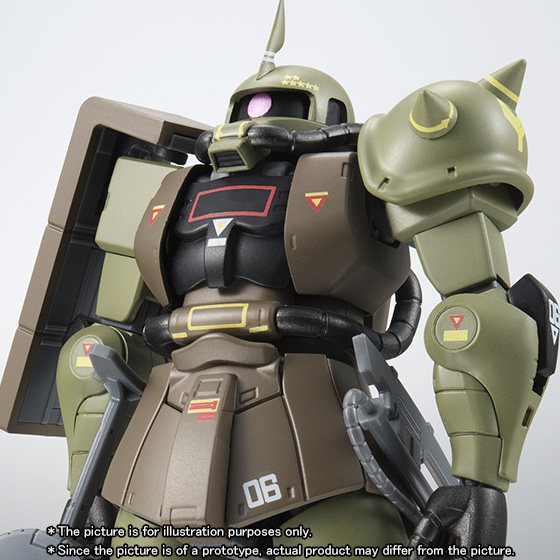 THE ROBOT SPIRITS 〈SIDE MS〉 MS-06 ZAKUII MASS PRODUCTION MODEL ver. A.N ...