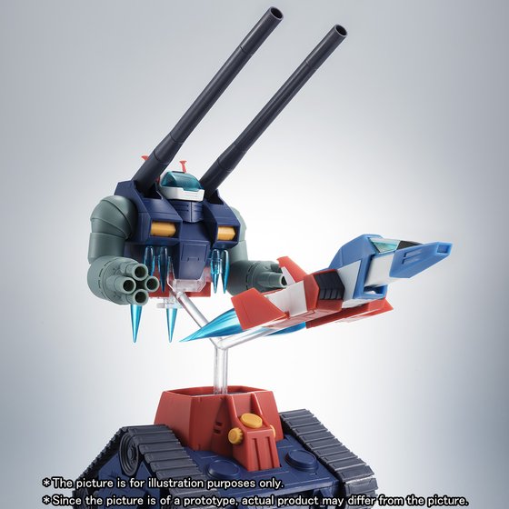 THE ROBOT SPIRITS 〈SIDE MS〉 RX-75-4 GUNTANK & CORE FIGHTER