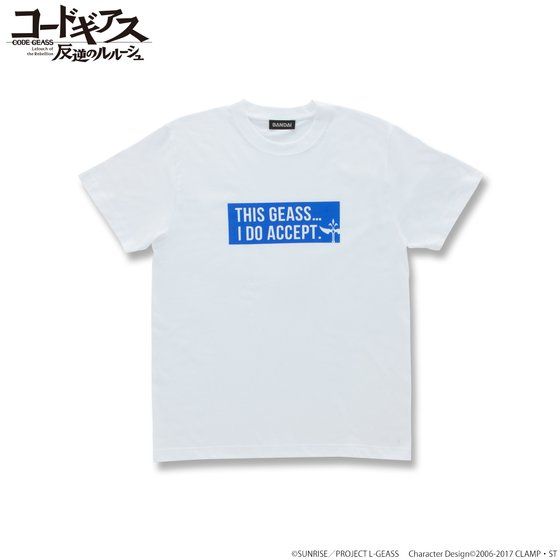 CODE GEASS Lelouch of the Rebellion T-shirts with English words Suzaku
