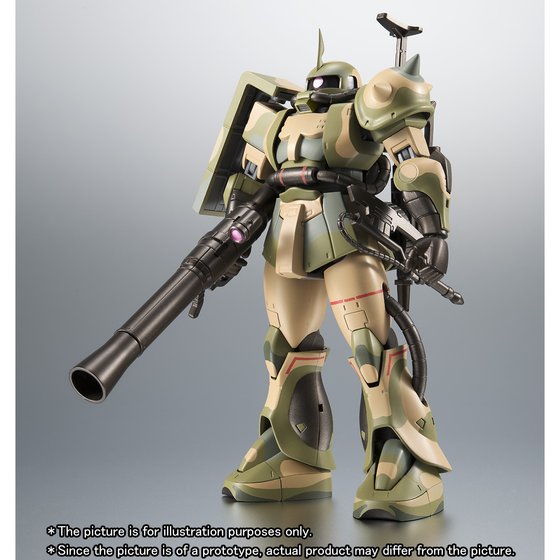 THE ROBOT SPIRITS 〈SIDE MS〉 MS-06J ZAKU II WETLAND TYPE ver. A.N.I.M.E ...