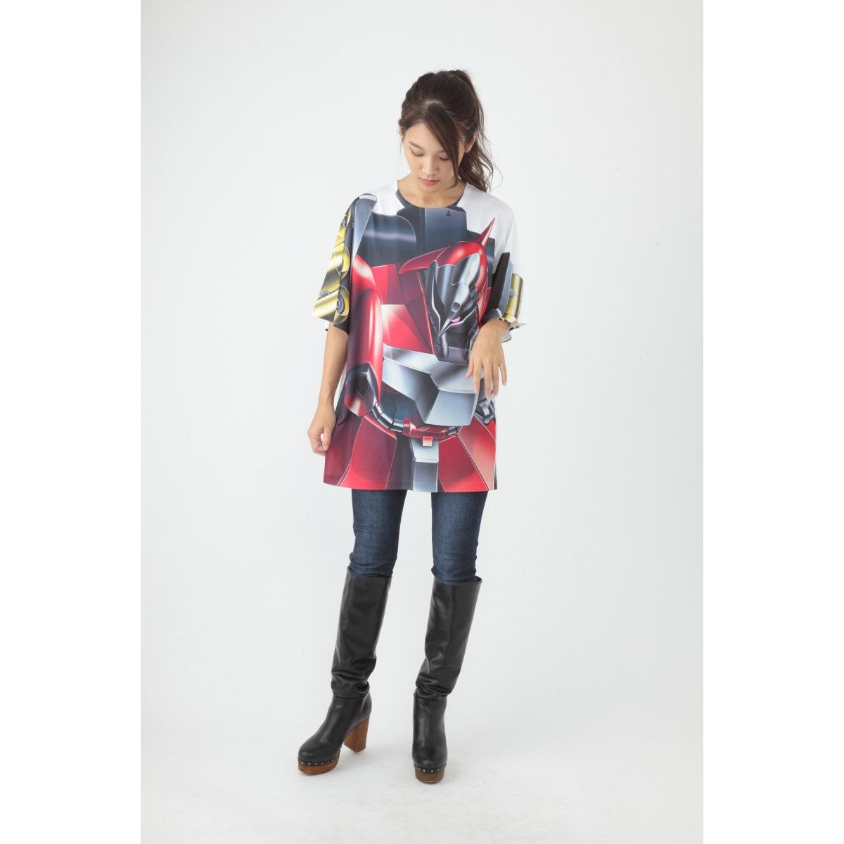 Mobile Suit Gundam: Char's Counterattack All-Over Print T-shirt - MSN-03(Quess Dedicated Machine) ver.
