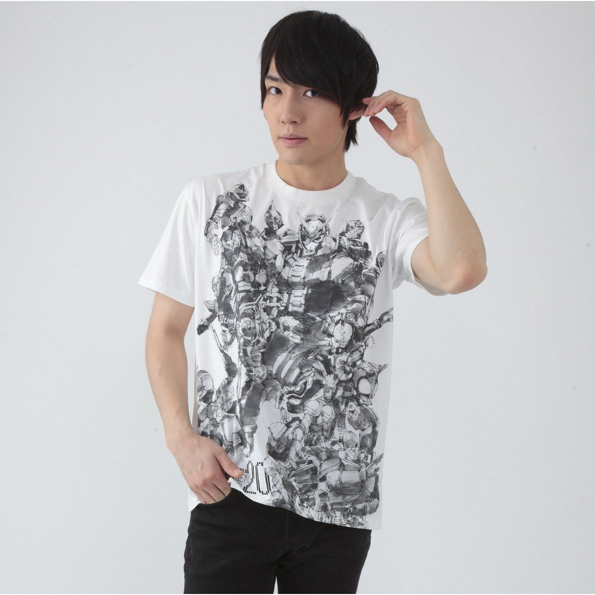 KAMEN RIDER ZI-O & HEISEI RIDER 20th anniversary T-shirt (designed by YOSHIHITO SUGAWARA)