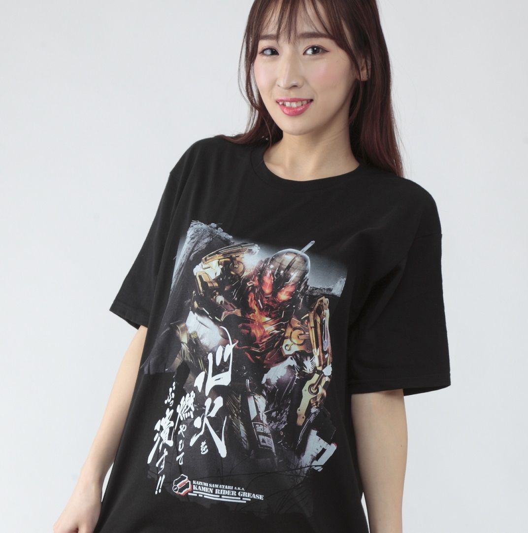 Kamen Rider Build NEW WORLD: Kamen Rider Grease T-shirt 