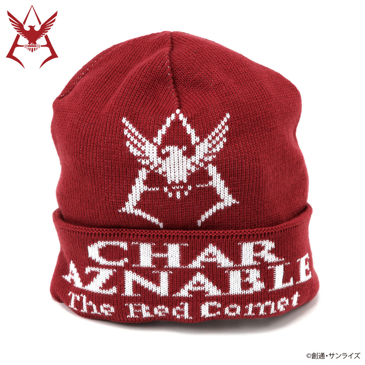 Mobile Suit Gundam Char Aznable Emblem Knit Cap