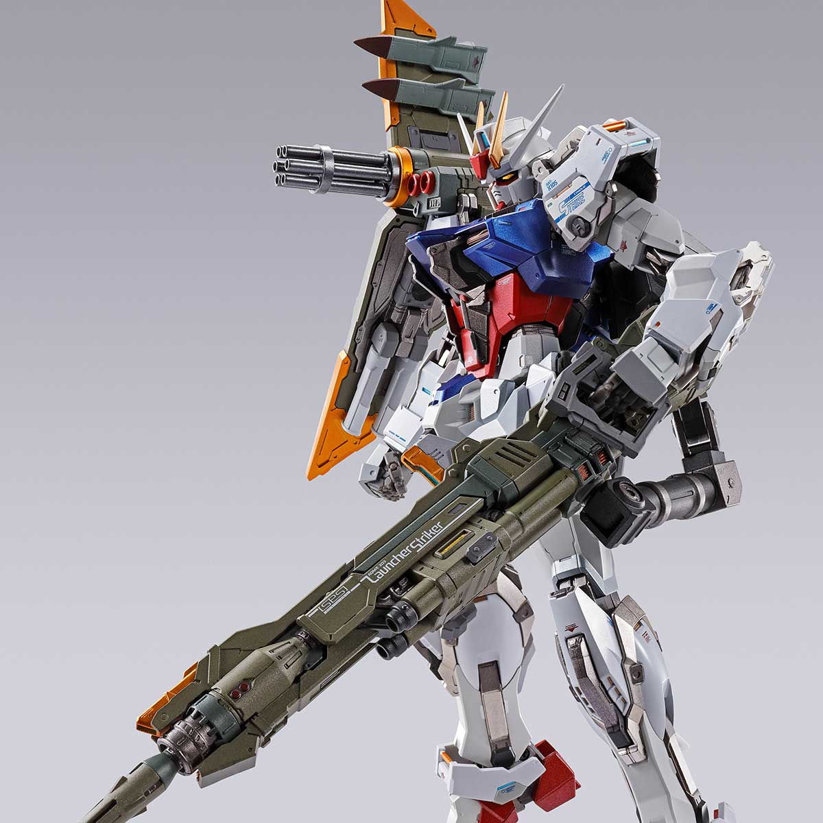Premium Bandai Mobile Suit Gundam SEED Metal Build AQM/E X03 Launcher Striker 