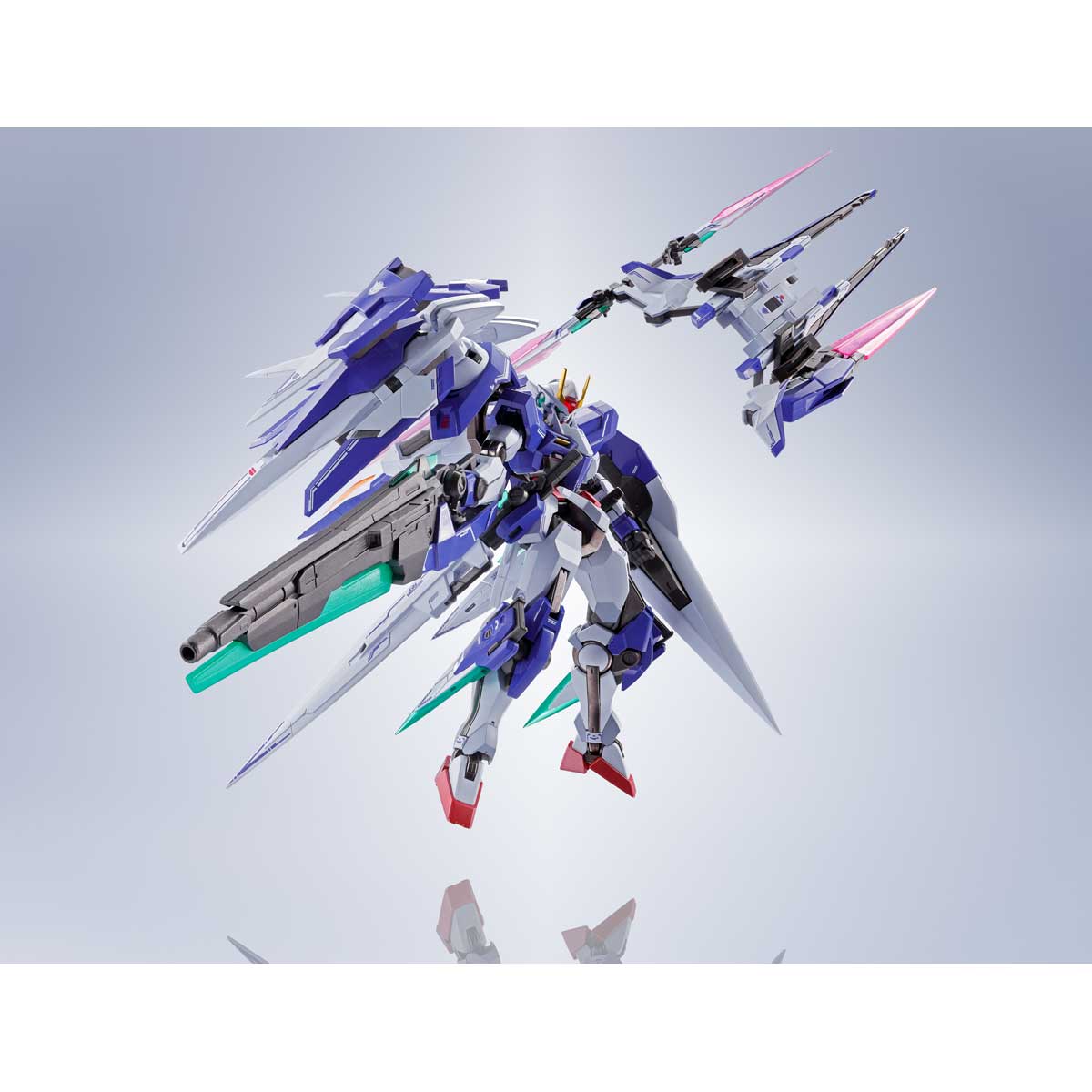 Metal Robot Spirits Side Ms 00 raiser Seven Sword Gn Sword Blaster Set Gundam Premium Bandai Singapore Online Store For Action Figures Model Kits Toys And More