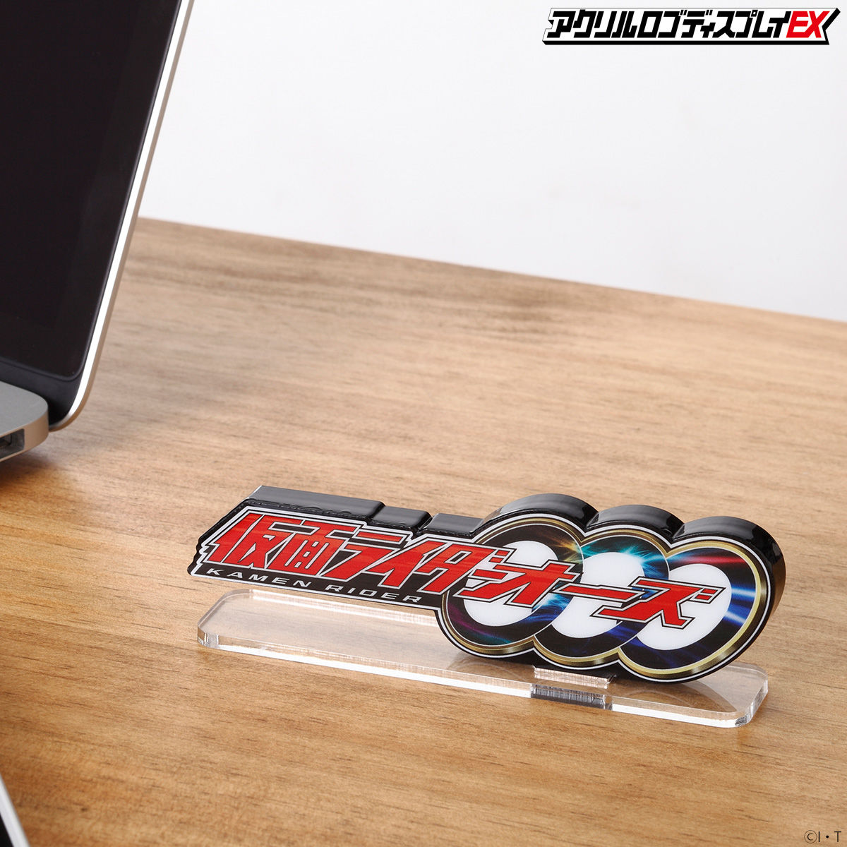 Acrylic Logo Display EX Kamen Rider OOO [Feb 2022 Delivery]