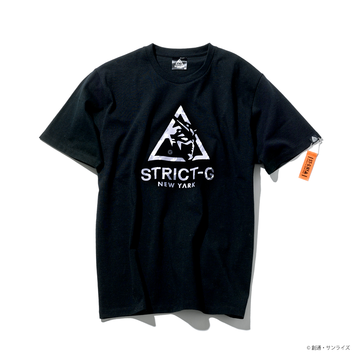 Triangle Logo T-shirt—Mobile Suit Gundam/STRICT-G NEW YARK Collaboration