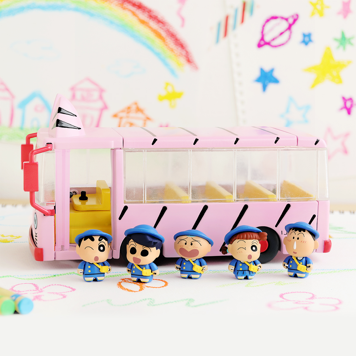 FUTABA KINDERGARTEN BUS | Crayon Shin-chan | PREMIUM BANDAI