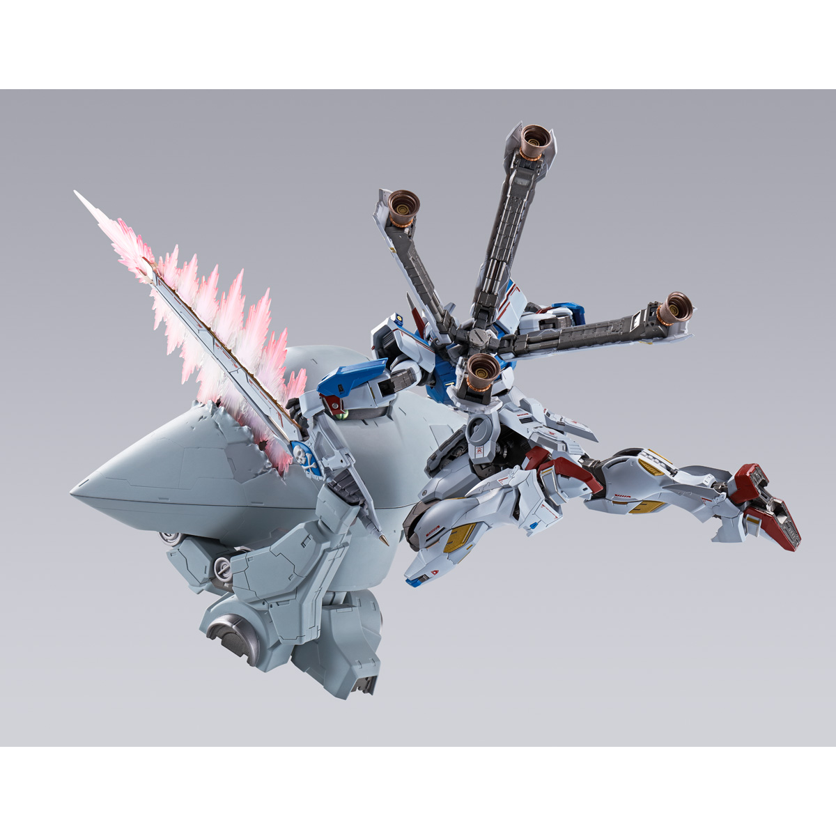 新入荷美品 魂ネイション METAL BUILD 機動戦士クロスボーン ガンダム F91 ハリソン・マディン機 フィギュア 保存箱付き その他