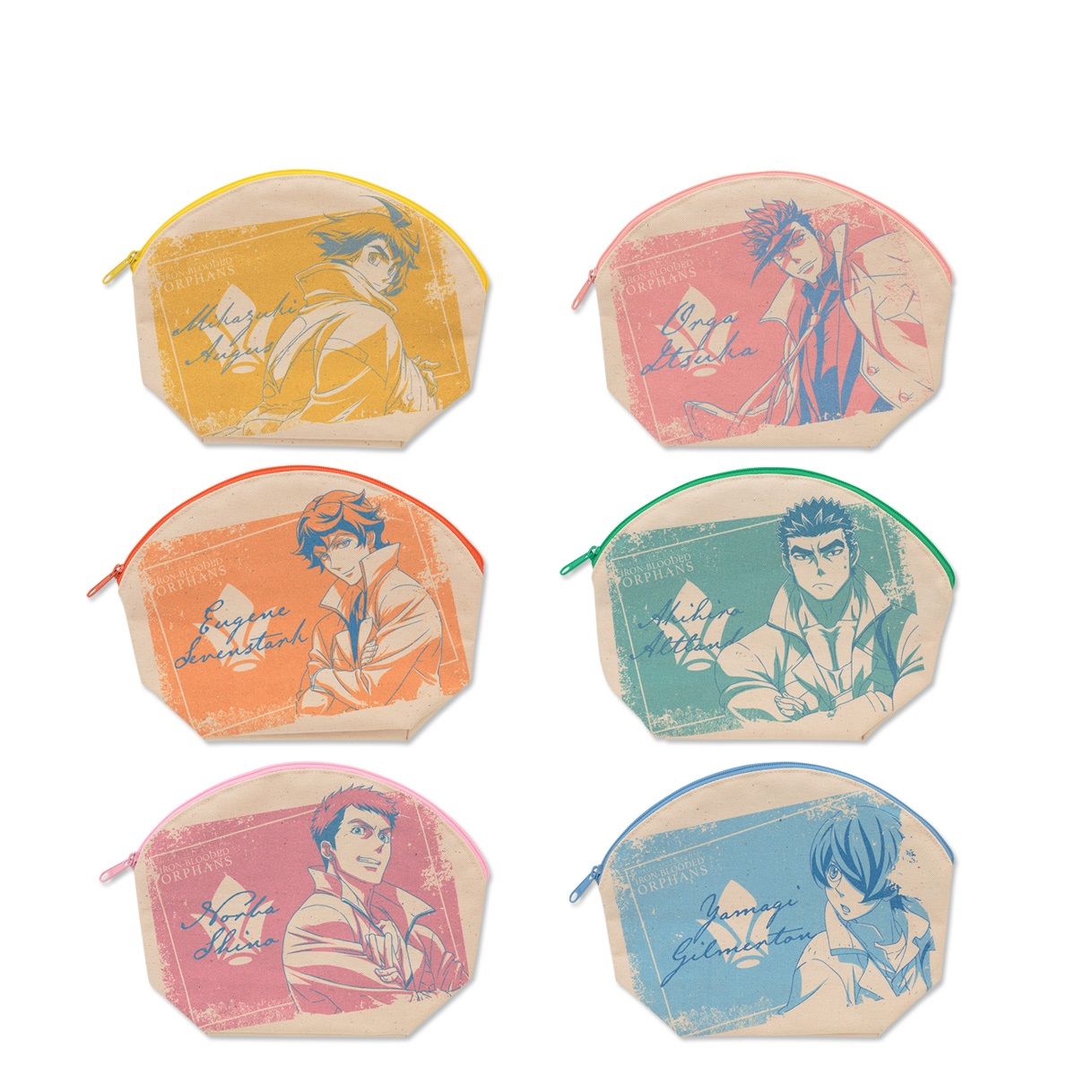 Mobile Suit Gundam: Iron-Blooded Orphans Tricolor-themed Pouch