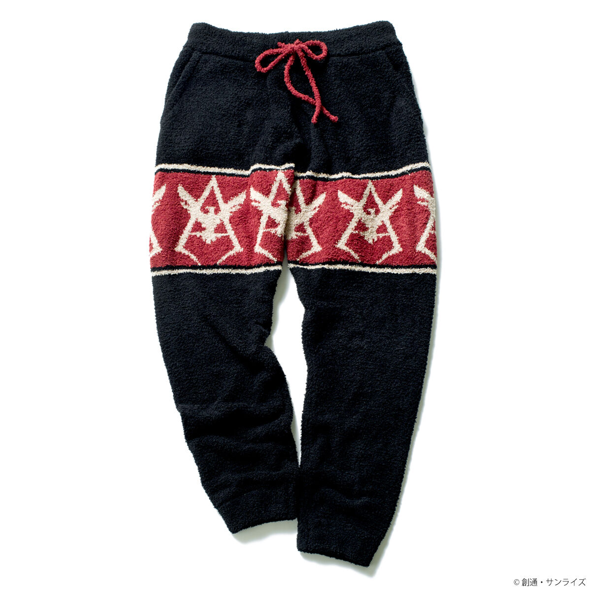 STRICT-G Mobile Suit Gundam Fluffy Loungewear Long Pants Red Comet 