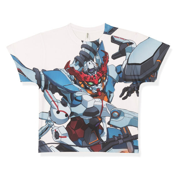 Mobile Suit Gundam GQuuuuuuX All-Over Print T-shirt GQuuuuuuX