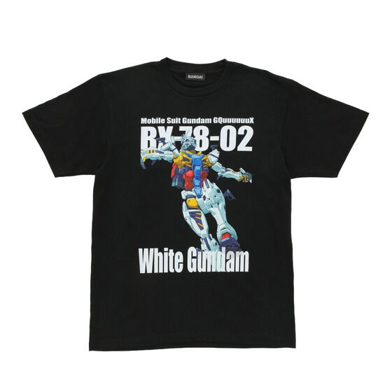 Mobile Suit Gundam GQuuuuuuX WHITE GUNDAM Full Color T-shirt