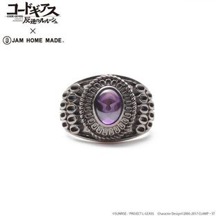 CODE GEASS Lelouch of the Rebellion X JAM HOME MADE College Ring ZERO