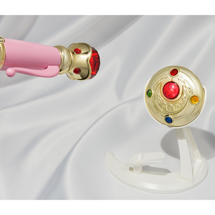 sailor moon proplica transformation brooch & disguise pen set