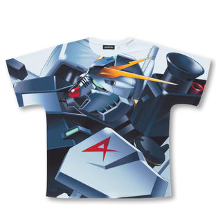 Mobile Suit Gundam Char's Counterattack Full Panel T-shirt  RX-93