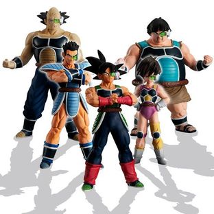 <FREE DELIVERY>HG DRAGONBALL GATHER! BARDOCK'S TEAM