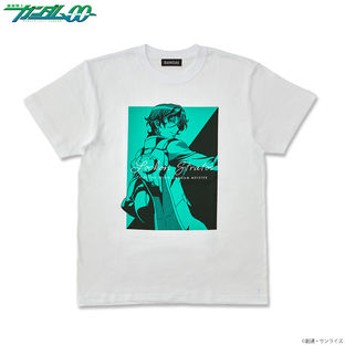 Mobile Suit Gundam 00 Bicolor-themed T-shirt