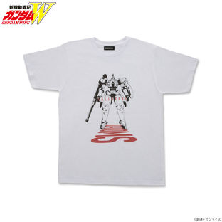 Mobile Suit Gundam Wing Monocrome Mobile Suit T-shirt