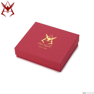 Mobile Suit Gundam Char Aznable Golden Emblem Bifold Wallet