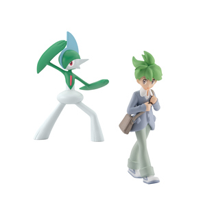 POKEMON SCALE WORLD HOENN WALLY & GALLADE W/O GUM
