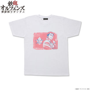 Mobile Suit Gundam: Iron-Blooded Orphans Tricolor-themed T-shirt