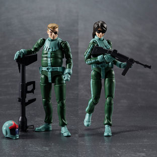 G.M.G. Principality of Zeon Army Soldier 04～06 Normal Suit Soldier & Char Aznable Set【with gift】
